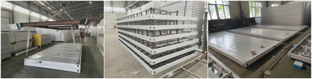 Low Price Customized Luxury Galvanized Steel Structure Prefabricated Container House 40 Containers Foot Houses