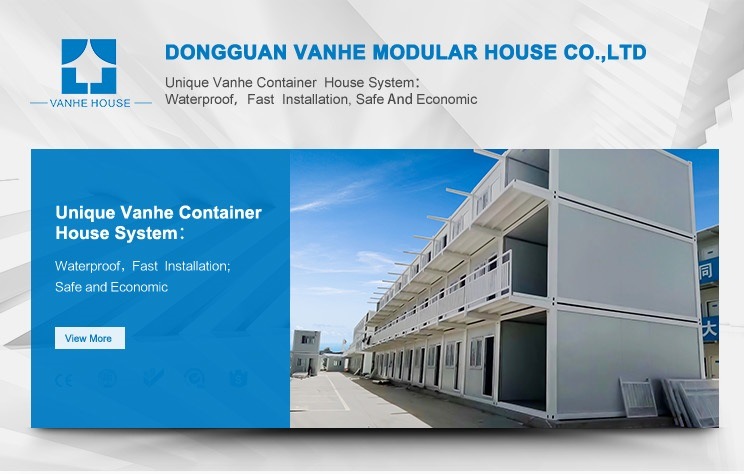 Customized Modular Living Flat Pack Prefab Waterproof Container Homes Prefabcated Luxury Living Office Container House