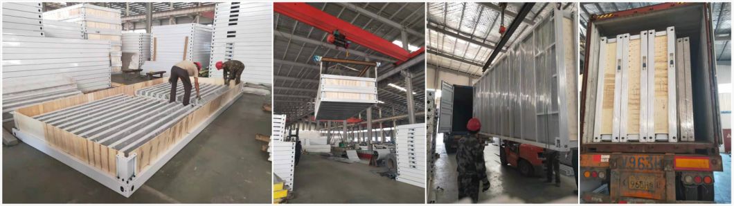 Low Price Customized Luxury Galvanized Steel Structure Prefabricated Container House 40 Containers Foot Houses