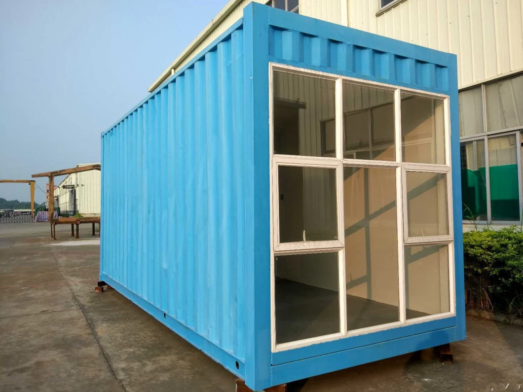 Fashionable Design 20 Feet Shipping Container House for Single Person Housing