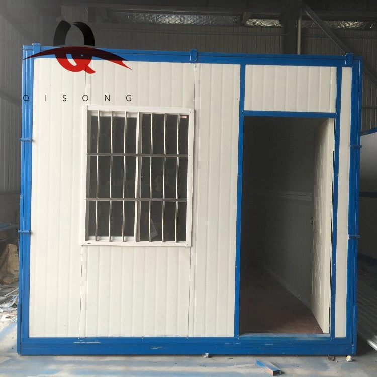 Qisong Prefab 20FT Folding Container House Folding Canbin Office Dormitory Shop Hospital School