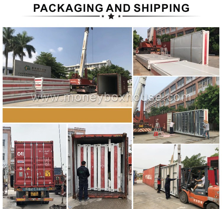 Prefab Stacked Two-Storey Movable Stylish Modern Shipping Cargo Container House