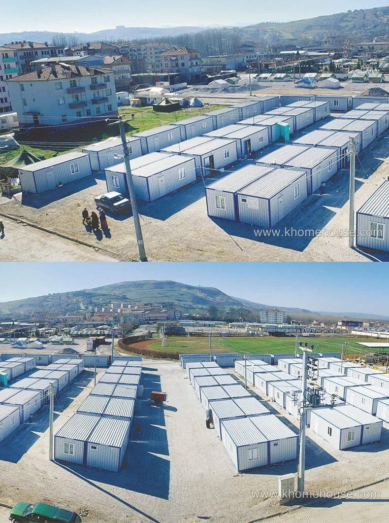 Prefab Fire Resistant Temporary Housing Drilling Exploration Camp Accommodation Container