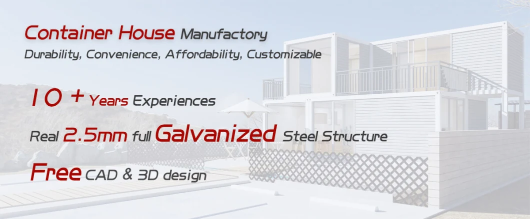 Temporary Building Home, Modern Module Portable Container House, Fast Assembly Detachable Container House