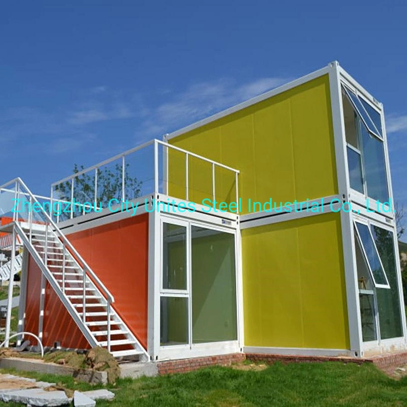 Modular Floating Expandable Modified Container Home for Temporary Housing