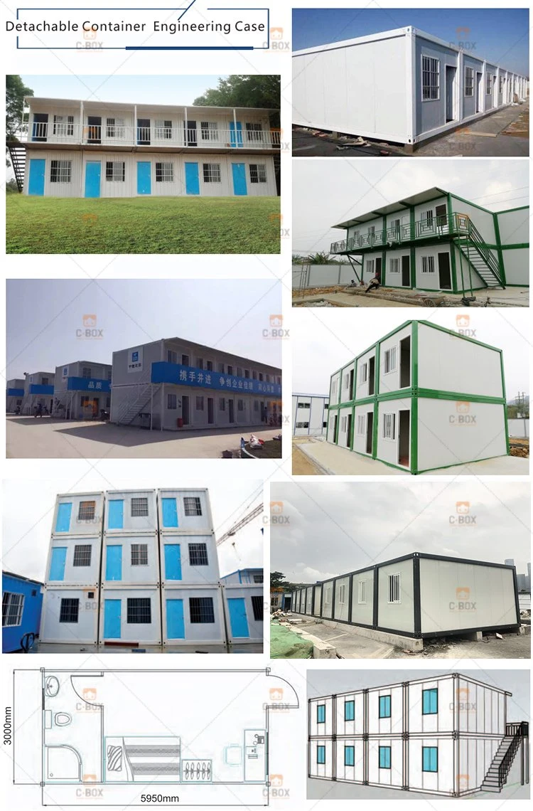 Detachable Container Office House Prefabricated House Prefab Container for Sale