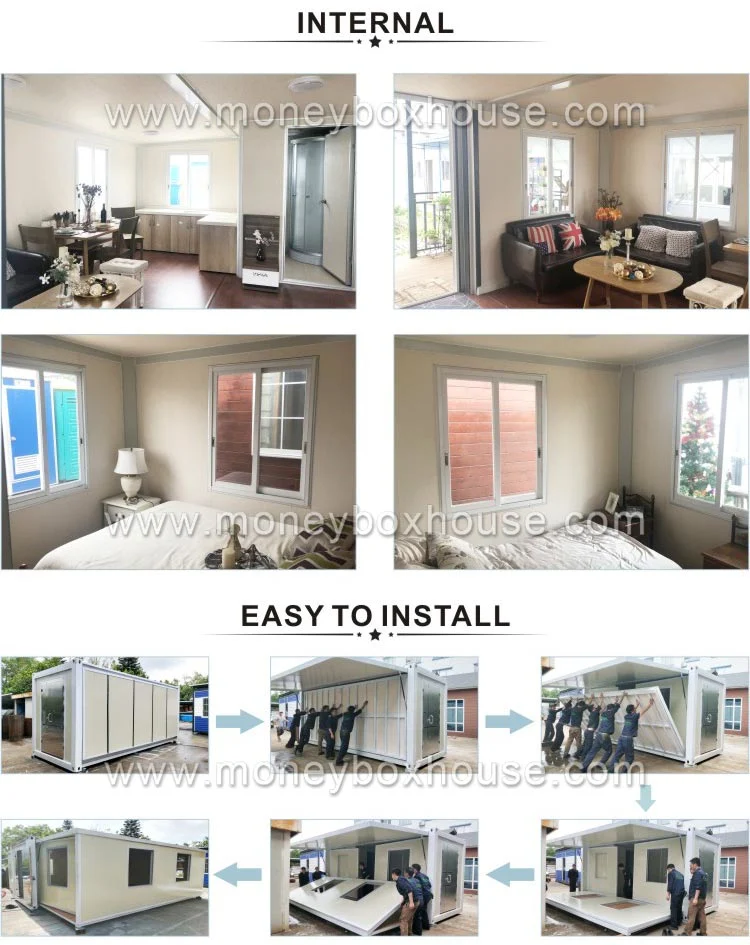 Customized Design Furnished Modern Mobile Prefab Container Luxury Modular Homes