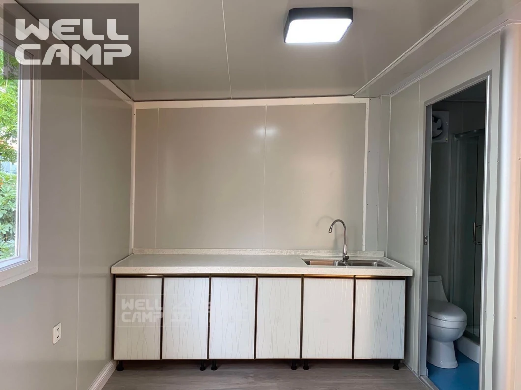 China Prefabricated Mobile Tiny Portable Shipping Steel Luxury Container Dorm House