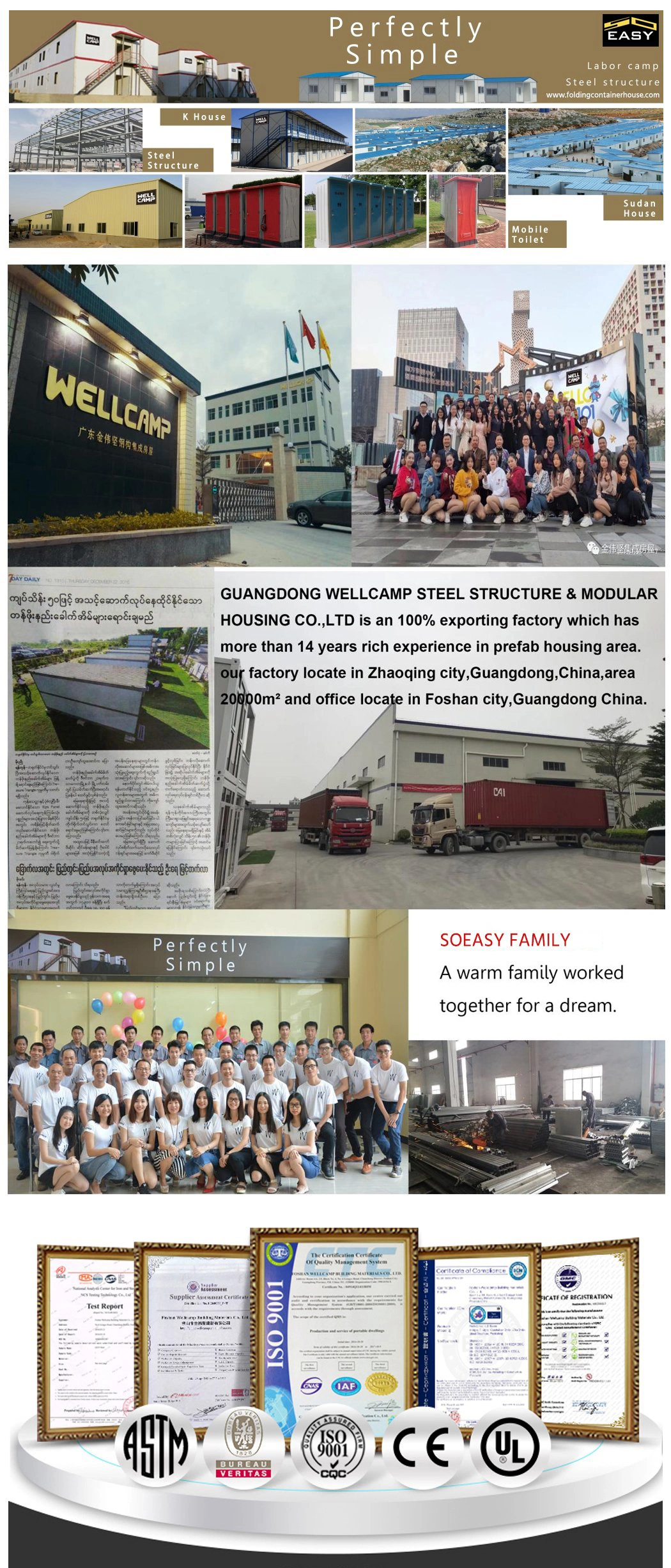 High Quality Shipping Expanable Container Homes Cost