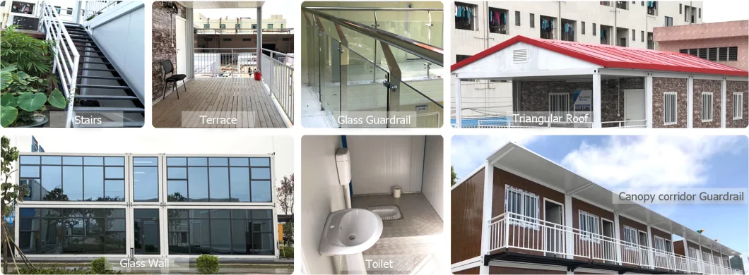 Temporary Building Home, Modern Module Portable Container House, Fast Assembly Detachable Container House