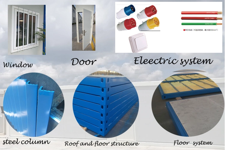 Good Quality Apartment Building 20FT 40FT Prefab Container Homes