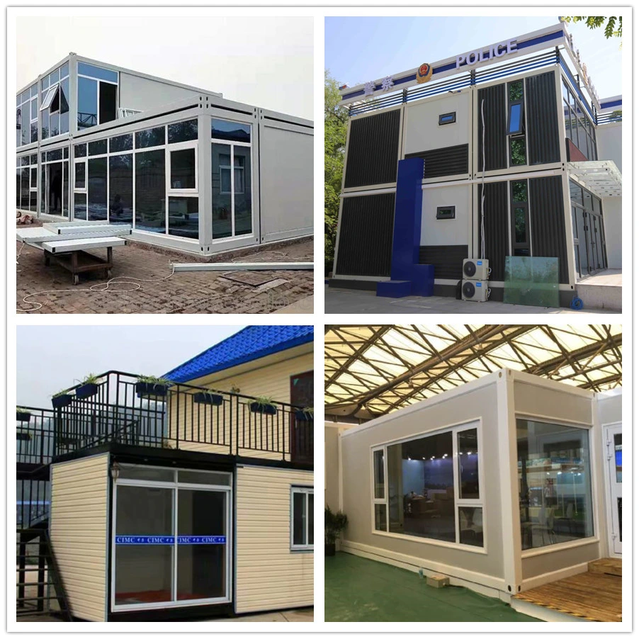 New Low Cost 20ftr 40FT Offices Prefabricated Shipping Container House Homes