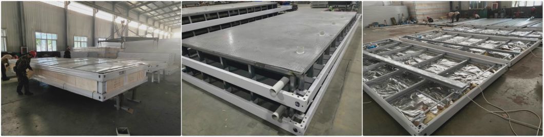Low Price Customized Luxury Galvanized Steel Structure Prefabricated Container House 40 Containers Foot Houses