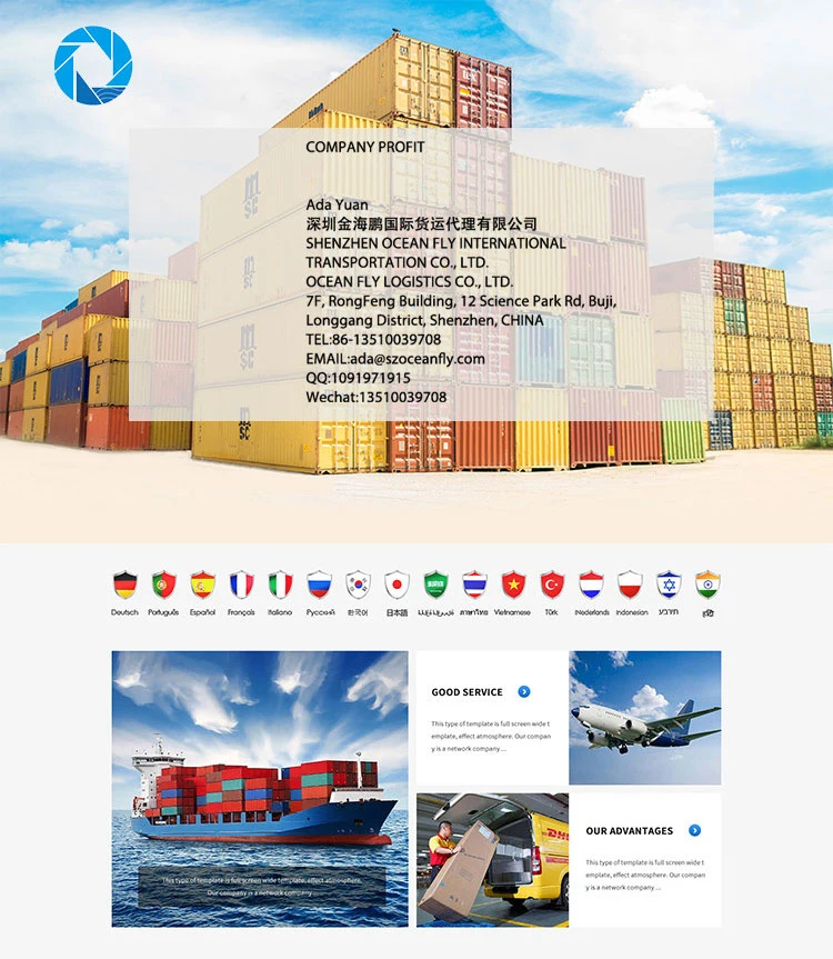 Logistics Service/ Agent FCL/20gp/40gp/40hq Shipping Container China to Kotka Finland Sea Freight Shipping