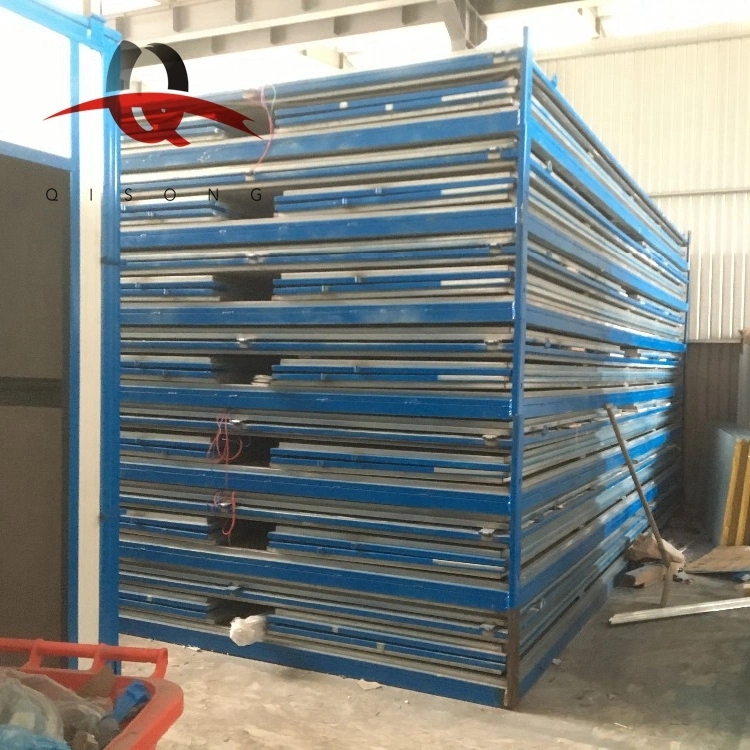 Qisong Prefab 20FT Folding Container House Folding Canbin Office Dormitory Shop Hospital School