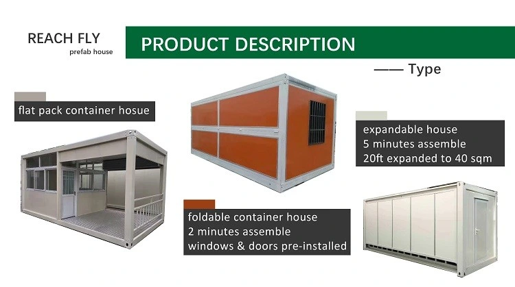 Low Cost Prefabricated House Light Steel Folding Container House