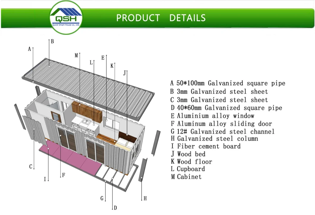Living Container House Caravan Prefab Container Homes Bungalow Poland