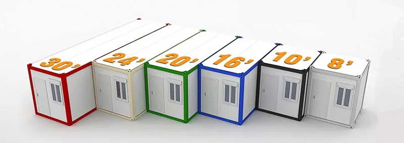 Customized Thermal Insulation Rockwool Material Shipping Container for Housing/Office/Accommadation