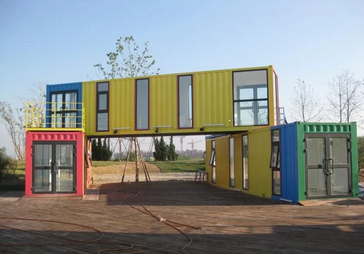 Converted Prefab Luxury 20FT Modified Shipping Container House Office